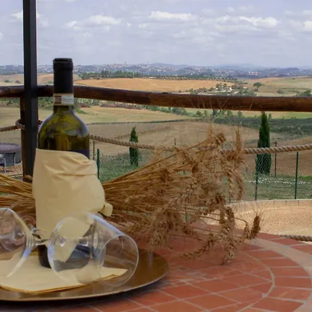 Nyaraló Sunflower Con Vista Su Siena *